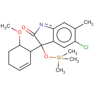 492430-37-2  2H-Indol-2-one,5-chloro-1,3-dihydro-3-(2-methoxyphenyl)-6-methyl-3-[(trimethylsilyl)oxy]-