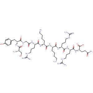 492435-69-5  L-Glutamine,L-seryl-L-tyrosylglycyl-L-arginyl-L-lysyl-L-lysyl-L-arginyl-L-arginyl-