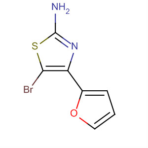 492440-68-3  2-Thiazolamine, 5-bromo-4-(2-furanyl)-