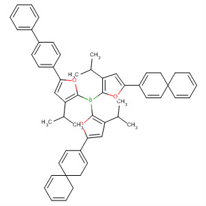 492446-92-1  Borane, tris[5-[1,1'-biphenyl]-4-yl-3-(1-methylethyl)-2-furanyl]-
