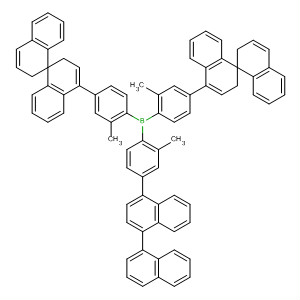 492446-94-3  Borane, tris(4-[1,1'-binaphthalen]-4-yl-2-methylphenyl)-