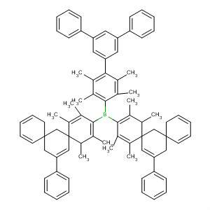 492446-97-6  Borane, tris(2,3,5,6-tetramethyl-5'-phenyl[1,1':3',1''-terphenyl]-4-yl)-