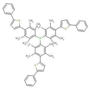 492446-98-7  Borane, tris[2,3,5,6-tetramethyl-4-(5-phenyl-2-thienyl)phenyl]-
