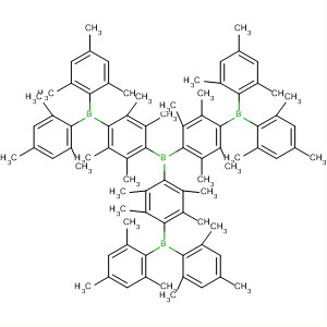 492446-99-8  Borane,tris[4-[bis(2,4,6-trimethylphenyl)boryl]-2,3,5,6-tetramethylphenyl]-