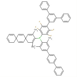 492447-01-5  Borane,bis(3,5-dimethyl[1,1':4',1''-terphenyl]-4-yl)(2,3,5,6-tetrafluoro-5'-phenyl[1,1':3',1''-terphenyl]-4-yl)-