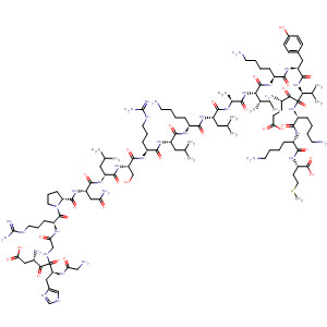492447-56-0  L-Methionine,glycyl-L-a-aspartyl-L-histidylglycyl-L-arginyl-L-prolyl-L-asparaginyl-L-leucyl-L-seryl-L-arginyl-L-leucyl-L-lysyl-L-leucyl-L-alanyl-L-isoleucyl-L-lysyl-L-tyrosyl-L-a-glutamyl-L-valyl-L-lysyl-L-lysyl-