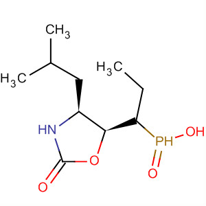 492455-93-3  Phosphinic acid,[(4S,5S)-4-(2-methylpropyl)-2-oxo-5-oxazolidinyl]propyl-