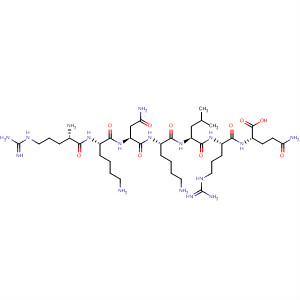492458-82-9  L-Glutamine, L-arginyl-L-lysyl-L-asparaginyl-L-lysyl-L-leucyl-L-arginyl-