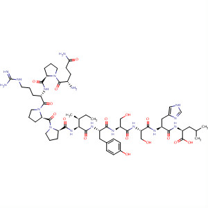 492458-94-3  L-Leucine,L-glutaminyl-L-prolyl-L-arginyl-L-prolyl-L-prolyl-L-isoleucyl-L-tyrosyl-L-seryl-L-seryl-L-histidyl-
