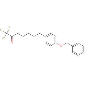 492463-14-6  2-Heptanone, 1,1,1-trifluoro-7-[4-(phenylmethoxy)phenyl]-