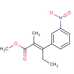 492467-86-4  2-Pentenoic acid, 2-methyl-3-(3-nitrophenyl)-, methyl ester, (2E)-