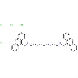 492468-86-7  1,3-Propanediamine, N,N'-bis[2-[(9-anthracenylmethyl)amino]ethyl]-,tetrahydrochloride