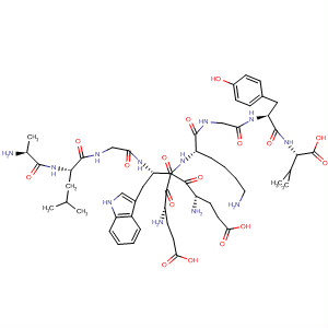 492994-61-3  L-Valine,L-alanyl-L-leucylglycyl-L-a-glutamyl-L-a-glutamyl-L-tryptophyl-L-lysylglycyl-L-tyrosyl- 492994-61-3  L-Valine,L-alanyl-L-leucylglycyl-L-a-glutamyl-L-a-glutamyl-L-tryptophyl-L-lysylglycyl-L-tyrosyl-