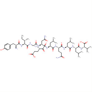 492994-71-5  L-Valine,L-tyrosyl-L-isoleucylglycyl-L-a-glutamyl-L-asparaginyl-L-leucyl-L-glutaminyl-L-leucyl-L-leucyl- 492994-71-5  L-Valine,L-tyrosyl-L-isoleucylglycyl-L-a-glutamyl-L-asparaginyl-L-leucyl-L-glutaminyl-L-leucyl-L-leucyl-
