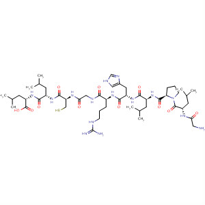 492995-23-0  L-Leucine,glycyl-L-leucyl-L-prolyl-L-leucyl-L-histidyl-L-arginylglycyl-L-cysteinyl-L-leucyl-