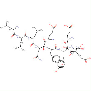 492995-35-4  L-Alanine,L-leucyl-L-leucyl-L-leucyl-L-a-glutamyl-L-asparaginyl-L-tyrosyl-L-a-glutamyl-L-a-glutamyl-L-tyrosyl-