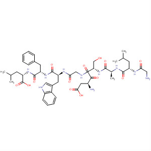 492995-60-5  L-Leucine,glycyl-L-leucyl-L-alanyl-L-a-aspartyl-L-serylglycyl-L-tryptophyl-L-phenylalanyl-