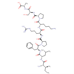 492995-83-2  L-Alanine,L-isoleucyl-L-leucyl-L-phenylalanyl-L-prolyl-L-arginyl-L-lysyl-L-prolyl-L-seryl-