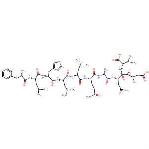 492996-23-3  L-Valine,L-phenylalanyl-L-leucyl-L-histidyl-L-leucyl-L-leucyl-L-glutaminyl-L-alanyl-L-a-aspartyl-L-asparaginyl- 492996-23-3  L-Valine,L-phenylalanyl-L-leucyl-L-histidyl-L-leucyl-L-leucyl-L-glutaminyl-L-alanyl-L-a-aspartyl-L-asparaginyl-