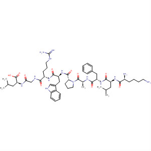 492996-31-3  L-Leucine,L-lysyl-L-leucyl-L-phenylalanyl-L-alanyl-L-prolyl-L-tryptophyl-L-arginylglycyl-