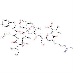 492996-40-4  L-Valine,L-isoleucyl-L-methionyl-L-phenylalanyl-L-a-aspartyl-L-valyl-L-threonyl-L-seryl-L-arginyl- 492996-40-4  L-Valine,L-isoleucyl-L-methionyl-L-phenylalanyl-L-a-aspartyl-L-valyl-L-threonyl-L-seryl-L-arginyl-