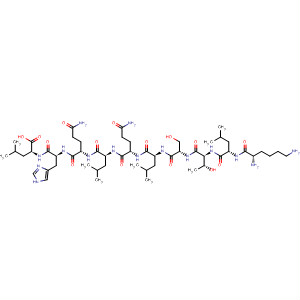 492996-44-8  L-Leucine,L-lysyl-L-leucyl-L-threonyl-L-seryl-L-leucyl-L-glutaminyl-L-leucyl-L-glutaminyl-L-histidyl-