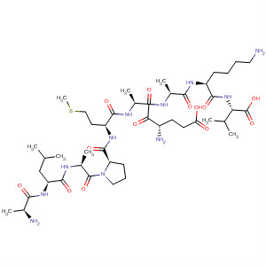 492996-70-0  L-Valine,L-alanyl-L-leucyl-L-alanyl-L-prolyl-L-methionyl-L-a-glutamyl-L-alanyl-L-alanyl-L-lysyl- 492996-70-0  L-Valine,L-alanyl-L-leucyl-L-alanyl-L-prolyl-L-methionyl-L-a-glutamyl-L-alanyl-L-alanyl-L-lysyl-