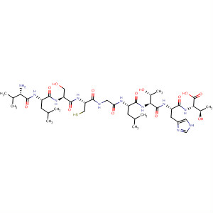 492996-72-2  L-Threonine,L-valyl-L-leucyl-L-seryl-L-cysteinylglycyl-L-leucyl-L-threonyl-L-histidyl- 492996-72-2  L-Threonine,L-valyl-L-leucyl-L-seryl-L-cysteinylglycyl-L-leucyl-L-threonyl-L-histidyl-