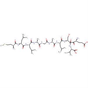 492996-75-5  L-Valine,L-methionyl-L-leucyl-L-leucyl-L-alanylglycyl-L-alanyl-L-leucyl-L-a-glutamyl-L-seryl- 492996-75-5  L-Valine,L-methionyl-L-leucyl-L-leucyl-L-alanylglycyl-L-alanyl-L-leucyl-L-a-glutamyl-L-seryl-