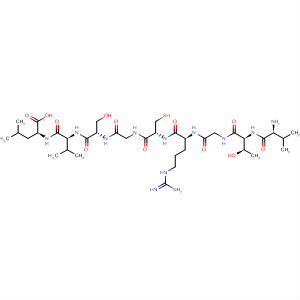 492996-94-8  L-Leucine, L-valyl-L-threonylglycyl-L-arginyl-L-cysteinylglycyl-L-seryl-L-valyl-