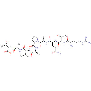 492996-99-3  L-Threonine,L-arginyl-L-threonyl-L-glutaminyl-L-alanyl-L-prolyl-L-alanyl-L-valyl-L-alanyl- 492996-99-3  L-Threonine,L-arginyl-L-threonyl-L-glutaminyl-L-alanyl-L-prolyl-L-alanyl-L-valyl-L-alanyl-