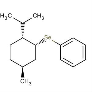 492997-51-0  Benzene, [[(1R,2R,5S)-5-methyl-2-(1-methylethyl)cyclohexyl]seleno]-