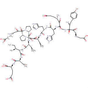 492999-89-0  L-Glutamic acid,L-a-glutamyl-L-tyrosyl-L-a-glutamylglycyl-L-histidyl-L-histidyl-L-valyl-L-methionyl-L-a-glutamyl-L-prolyl-L-prolyl-L-valyl-L-isoleucyl-L-threonyl-