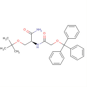493002-93-0  Propanamide,3-(1,1-dimethylethoxy)-2-[[(triphenylmethoxy)acetyl]amino]-, (2S)-