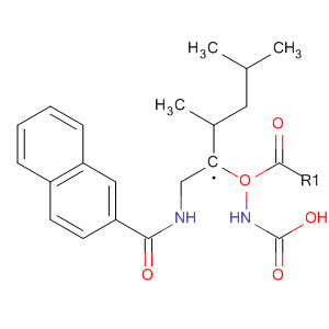 493005-45-1  Carbamic acid,[2-methyl-1-[[(2-naphthalenylcarbonyl)amino]methyl]propyl]-,1-methylethyl ester