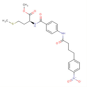 493005-73-5  L-Methionine, N-[4-[[4-(4-nitrophenyl)-1-oxobutyl]amino]benzoyl]-, methylester