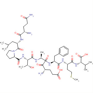493008-01-8  L-Valine,L-glutaminyl-L-leucyl-L-prolyl-L-threonyl-L-a-glutamyl-L-alanyl-L-phenylalanyl-L-methionyl- 493008-01-8  L-Valine,L-glutaminyl-L-leucyl-L-prolyl-L-threonyl-L-a-glutamyl-L-alanyl-L-phenylalanyl-L-methionyl-