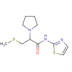 493010-68-7  2-Pyrrolidinepropanamide, b-(methylthio)-N-2-thiazolyl-