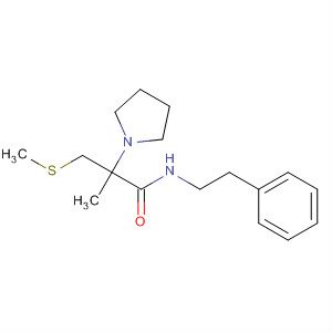 493010-94-9  2-Pyrrolidinepropanamide, a-methyl-b-(methylthio)-N-(2-phenylethyl)-