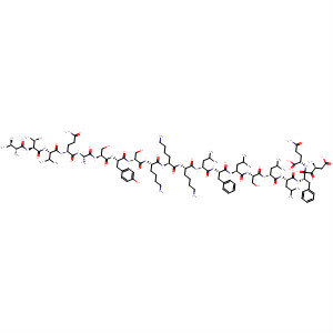 493021-50-4  L-Glutamine,L-threonyl-L-threonyl-L-valyl-L-glutaminyl-L-alanyl-L-seryl-L-tyrosyl-L-seryl-L-lysyl-L-lysyl-L-lysyl-L-leucyl-L-phenylalanyl-L-leucyl-L-seryl-L-leucyl-L-leucyl-L-a-aspartyl-L-phenylalanyl-