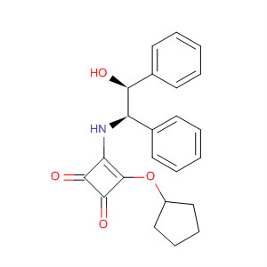 493032-65-8  3-Cyclobutene-1,2-dione,3-(cyclopentyloxy)-4-[[(1R,2S)-2-hydroxy-1,2-diphenylethyl]amino]-