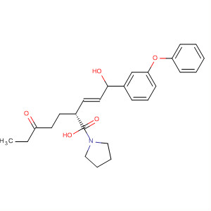 493034-82-5  1-Pyrrolidineheptanoic acid,2-[(1E)-3-hydroxy-3-(3-phenoxyphenyl)-1-propenyl]-5-oxo-, (2R)-