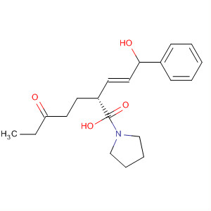 493034-85-8  1-Pyrrolidineheptanoic acid,2-[(1E)-3-hydroxy-3-phenyl-1-propenyl]-5-oxo-, (2R)-
