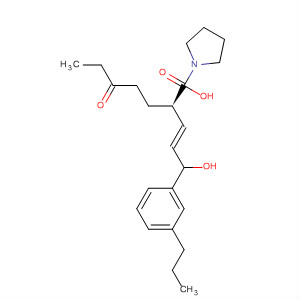 493035-55-5  1-Pyrrolidineheptanoic acid,2-[(1E)-3-hydroxy-3-(3-propylphenyl)-1-propenyl]-5-oxo-, (2R)-