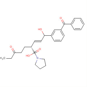 493035-66-8  1-Pyrrolidineheptanoic acid,2-[(1E)-3-(3-benzoylphenyl)-3-hydroxy-1-propenyl]-5-oxo-, (2R)-