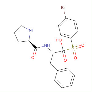 493040-33-8  L-Phenylalanine, 1-[(4-bromophenyl)sulfonyl]-L-prolyl-