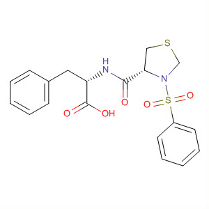 493040-47-4  L-Phenylalanine, N-[[(4R)-3-(phenylsulfonyl)-4-thiazolidinyl]carbonyl]-