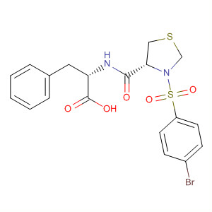 493040-49-6  L-Phenylalanine,N-[[(4R)-3-[(4-bromophenyl)sulfonyl]-4-thiazolidinyl]carbonyl]-