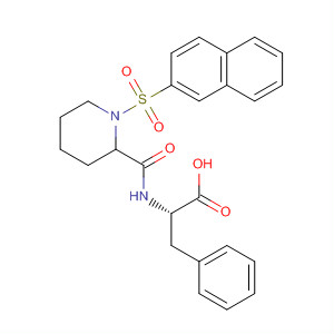 493040-51-0  L-Phenylalanine, N-[[1-(2-naphthalenylsulfonyl)-2-piperidinyl]carbonyl]-