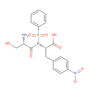 493040-70-3  L-Phenylalanine, N-(phenylsulfonyl)-L-seryl-4-nitro-